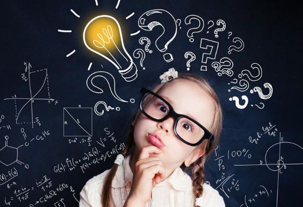 Ilustrasi anak cerdas